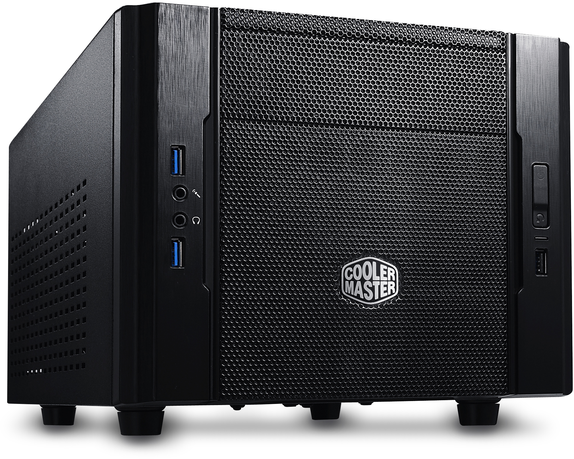 RC-130-KKN1 case elite 130 black/black (совместим с обычным опциональным бп), usb 3.0 x1, usb 2.0 x 2, 12мм fan, Cooler Master Cooler Master Elite Santreyd 