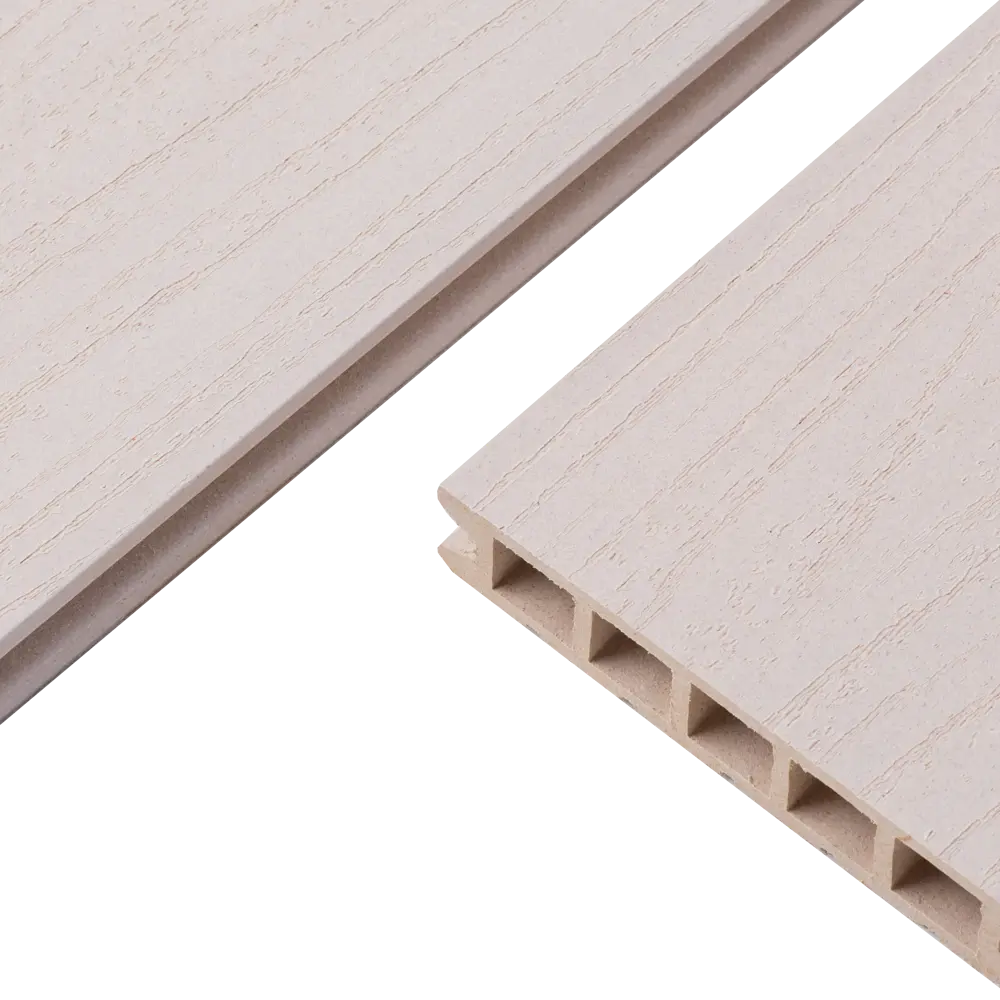 Террасная доска ДПК MultiDeck цвет Белый 3000x150x27 мм. Вельвет 0.45 м² 85473649 STLM-2177703 МУЛЬТИДЕК  - Вид №2