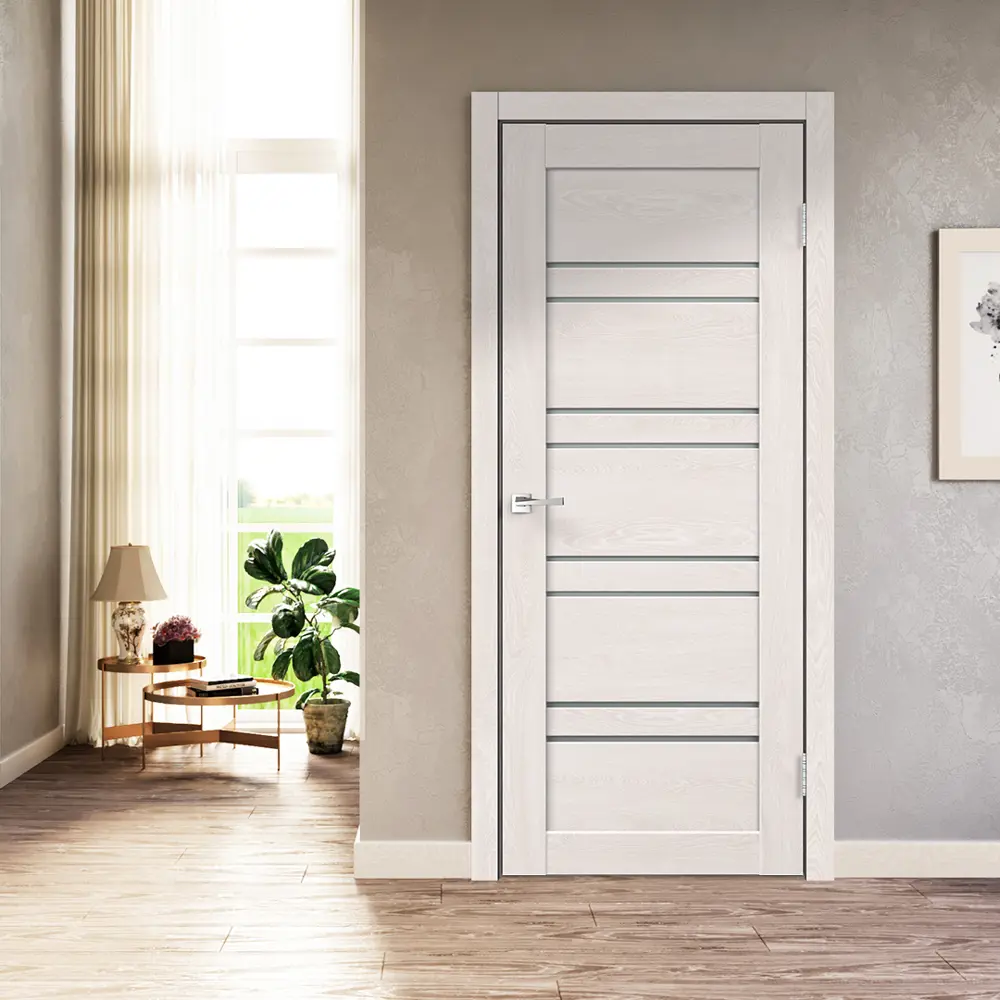 VELLDORIS Межкомнатная дверь Лайн 1 с вертикальным остеклением 88483286 STLM-0899710 - Вид №4