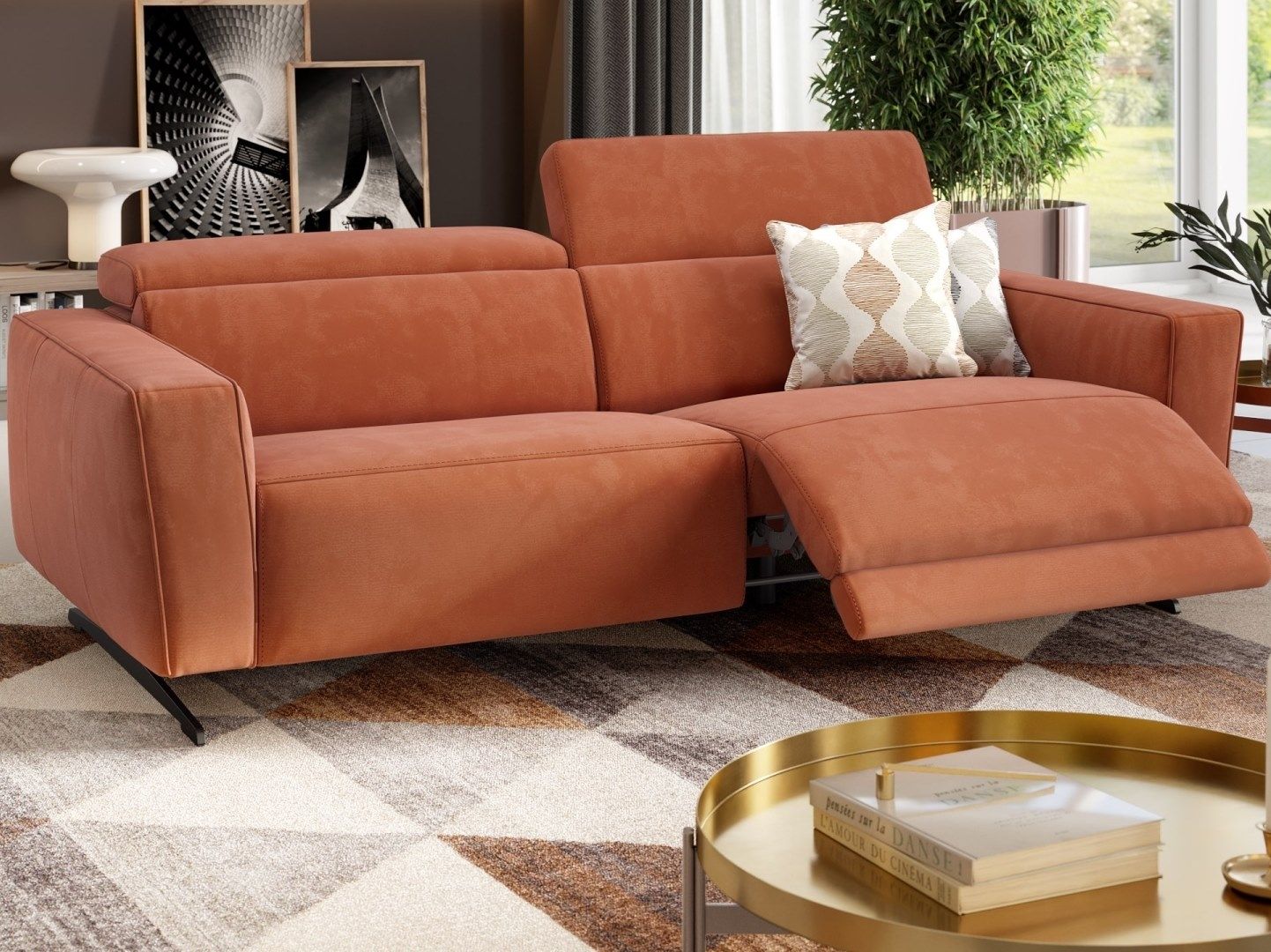 3-местный тканевый диван Sofanella Alesso ARCH-00118340 - Вид №1