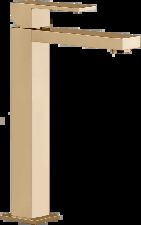 Смеситель для умывальника 11922 735 Gessi Rettangolo ТЕПЛАЯ БРОНЗА PVD