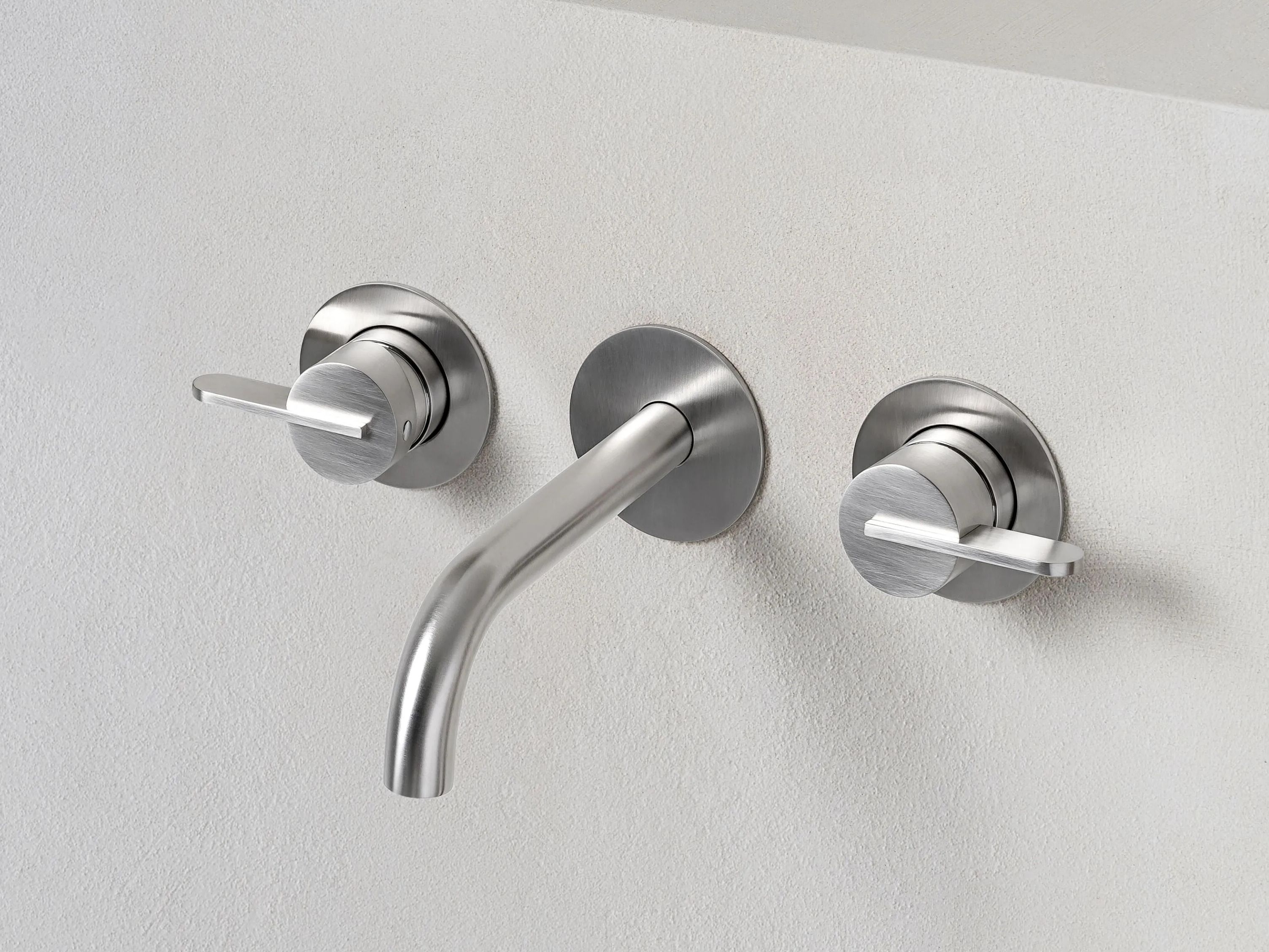 Настенный смеситель для раковины с 3 отверстиями QD Magistro Lab Swing ARCH-00093271