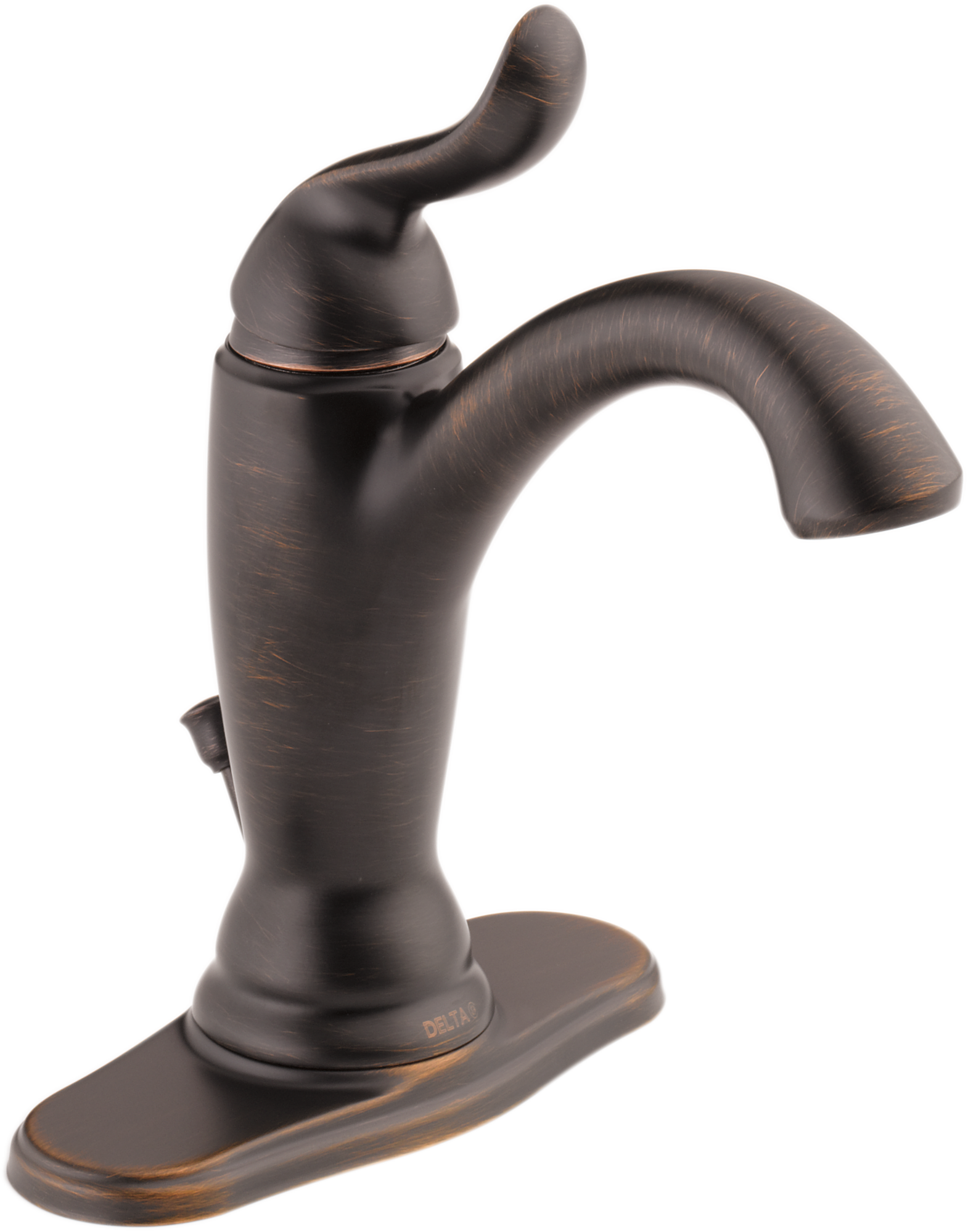 594-RBMPU-DST Смеситель для ванной с одной ручкой Delta Faucet Linden Венецианская бронза  - Вид №3