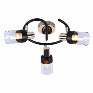 Спот потолочный черный Seven Fires "Тина" SF4701/3CA-MBK+FGD SEVEN FIRES ТИНА 00-3924652 Черный