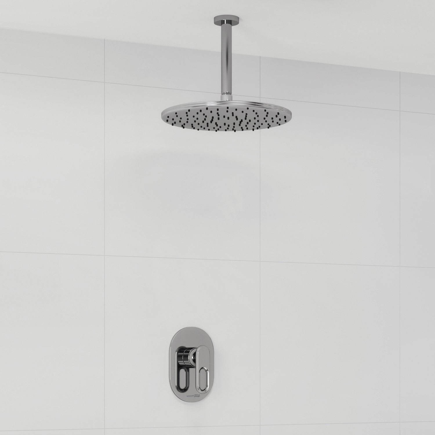 A12830 Встраиваемый комплект для душа с верхней душевой насадкой WasserKRAFT 