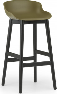 604404 Барный стул 75 см Black Oak / Olive Normann Copenhagen Hyg