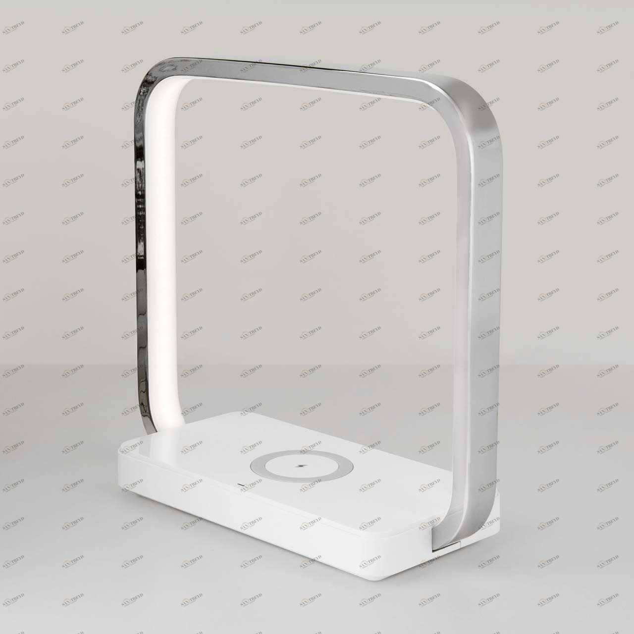 Лампа настольная цвета хром Eurosvet Frame 80502/1 EUROSVET FRAME 00-3907670 Хром