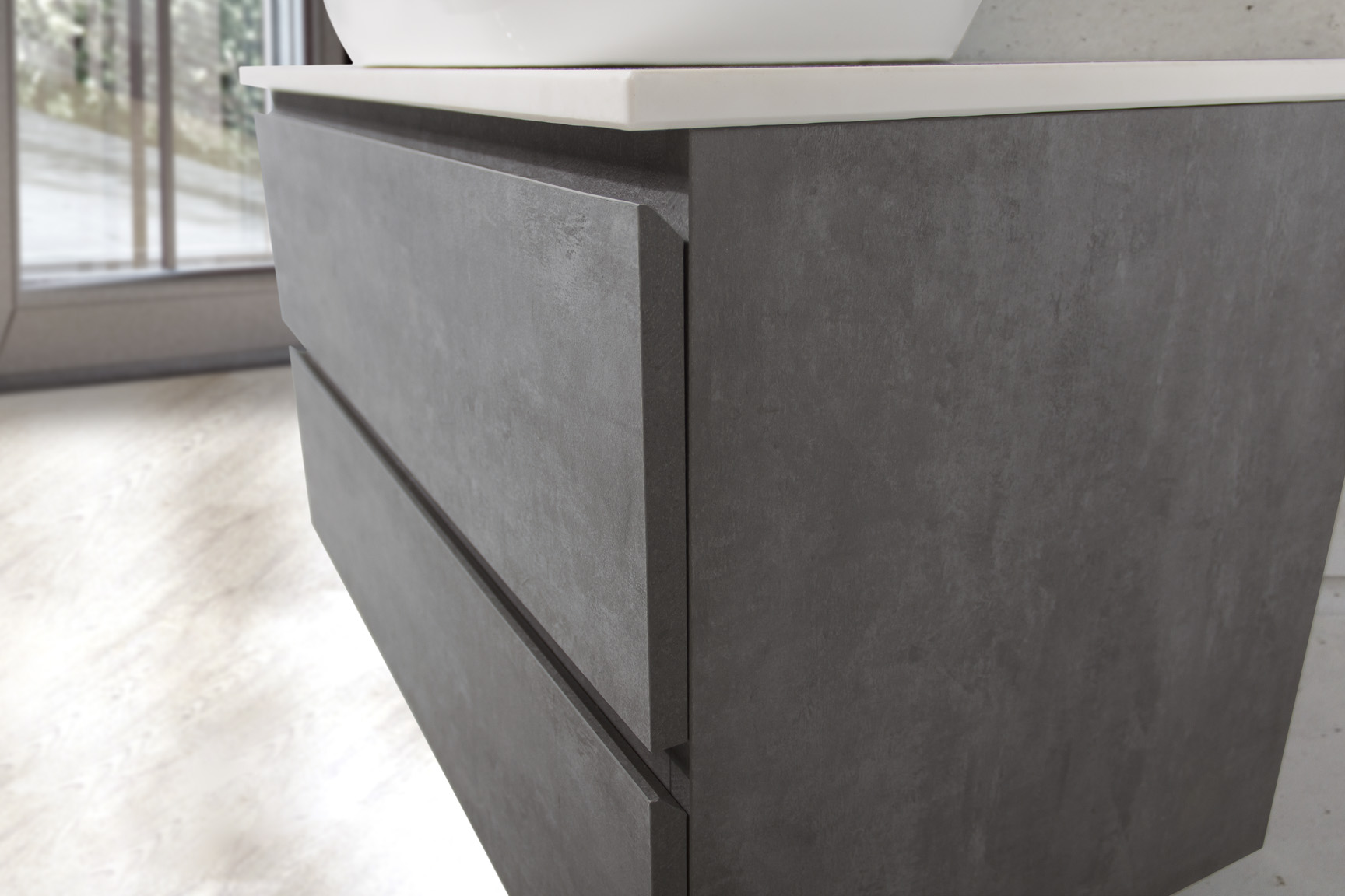 Мебель для ванной BelBagno LUCE-600-2C-SO-SCM - Вид №1