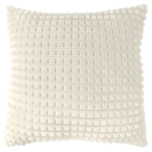 Подушка Плюш 40x40 см цвет кремовый 89112389 STLM-2189509