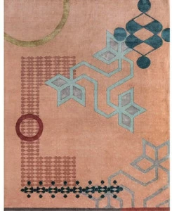 Jaipur Rugs Ковер ручной работы из бамбукового шелка и шерсти Kolam