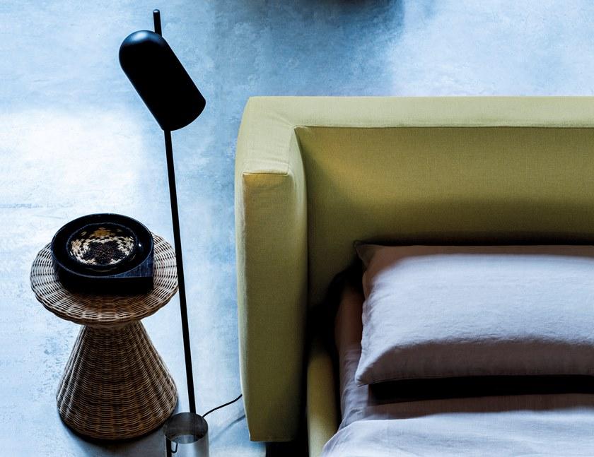 Frauflex Двуспальная кровать из ткани с мягким изголовьем sun-id-1345974 - Вид №3