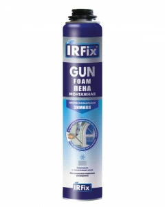 Пена монтажная IRFix GUN профессиональная зимняя 750мл
