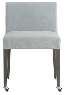 COLLI CASA Стул с обивкой из ткани на колесиках Cortina sun-id-1439209 - Вид №5