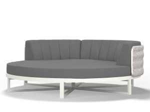 Ткань круглая Садовая кровать