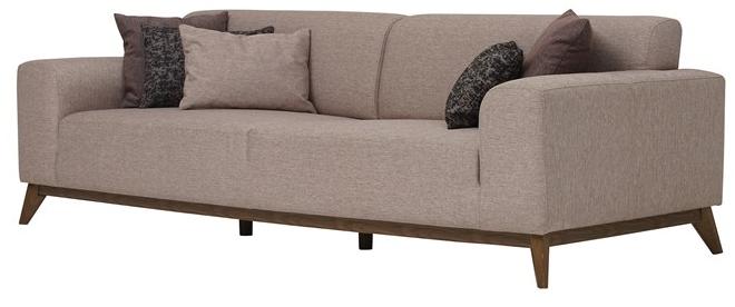 Enza Home 3-х местный тканевый диван Netha sun-id-1480062 - Вид №1