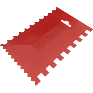 Шпатель зубчатый Дельта 171 мм для профессионального нанесения клея 89414938
