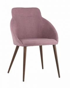 Стул со спинкой и подлокотниками розовый "Квини" STOOL GROUP ДИЗАЙНЕРСКИЕ, ИНТЕРЬЕРНЫЕ 00-3946220 Розовый