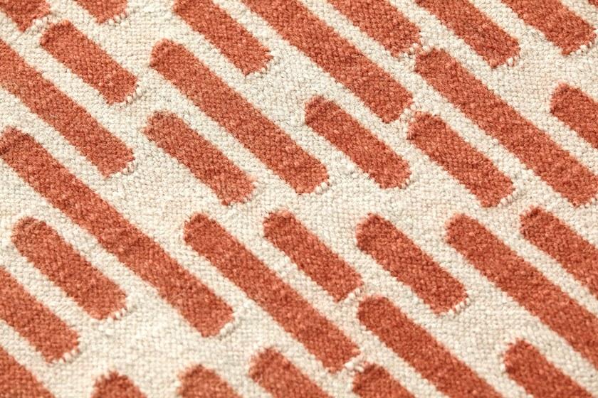 GAN Прямоугольный шерстяной коврик ручной работы с геометрическими мотивами Kilim sun-id-1390298 - Вид №6