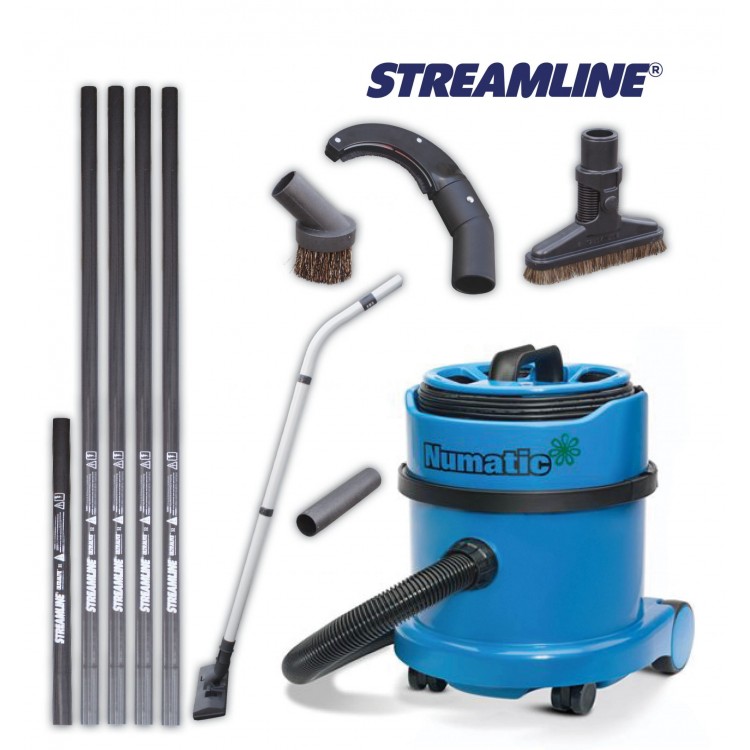 DV-KIT230-2-032 STREAMLINE Пылесос с телескопической штангой для чистки пыли и грязи в труднодоступных высоких местах 