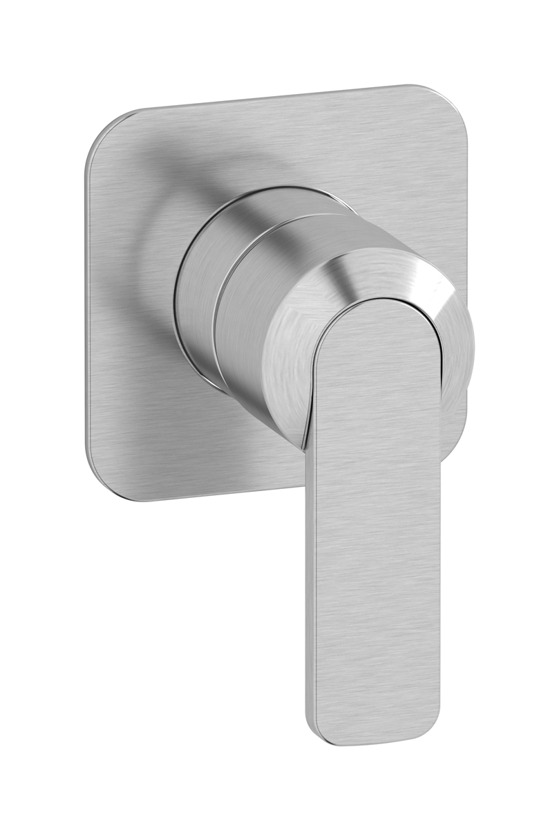 Внешние части встроенного смесителя на 1 потребителя WE ARE IB c6300ss Brushed Nickel C-67
