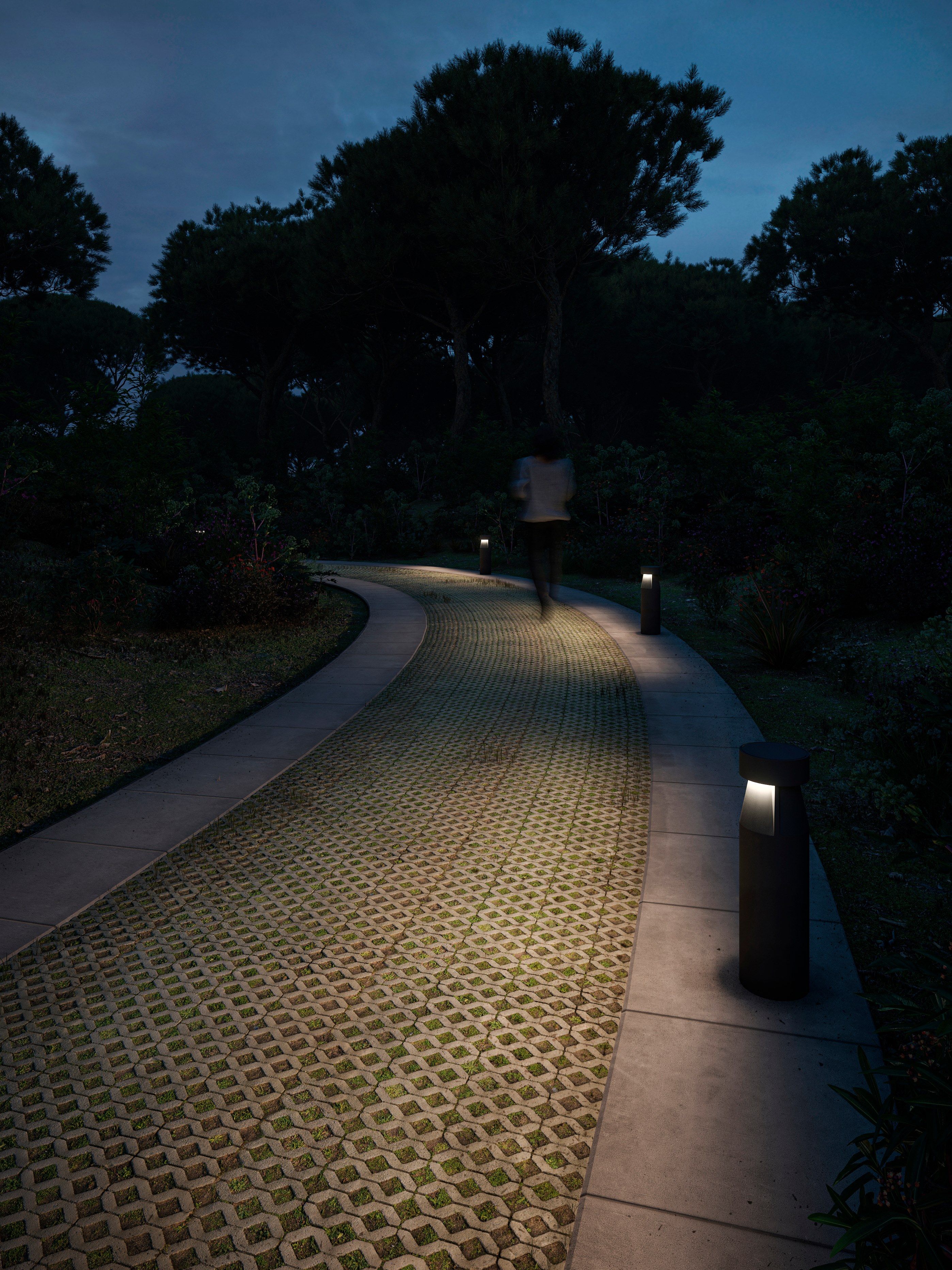 Светодиодный световой столб для общественных мест LedsC4 Rek ARCH-00141862 - Вид №2