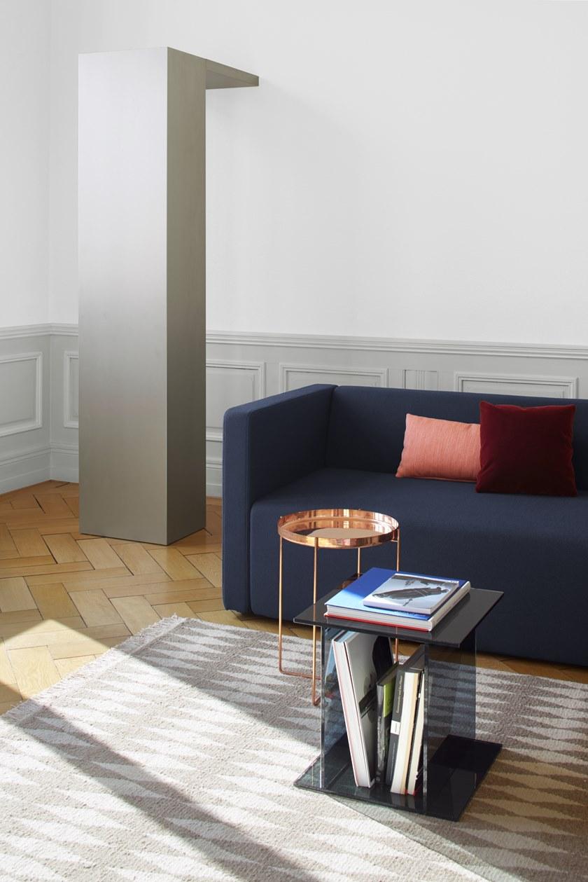 e15 Квадратный стеклянный журнальный столик  Ct07  - Вид №4