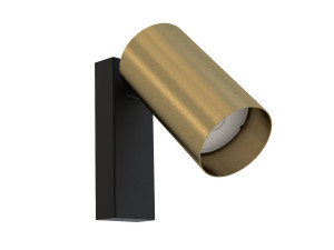 Круглый поворотный латунный прожектор