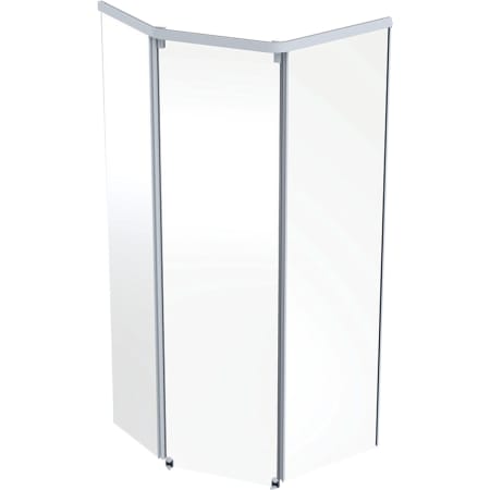 558.205.00.1 Пятиугольный передний элемент Porsgrund Showerama 10-5 Geberit  - Вид №4