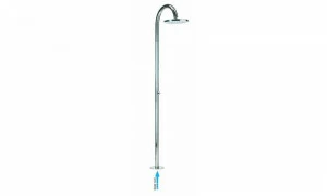 L00829 Душевая колонна OKI FLOOR Ø 250 mm - Rubinetto a tempo BOSSINI