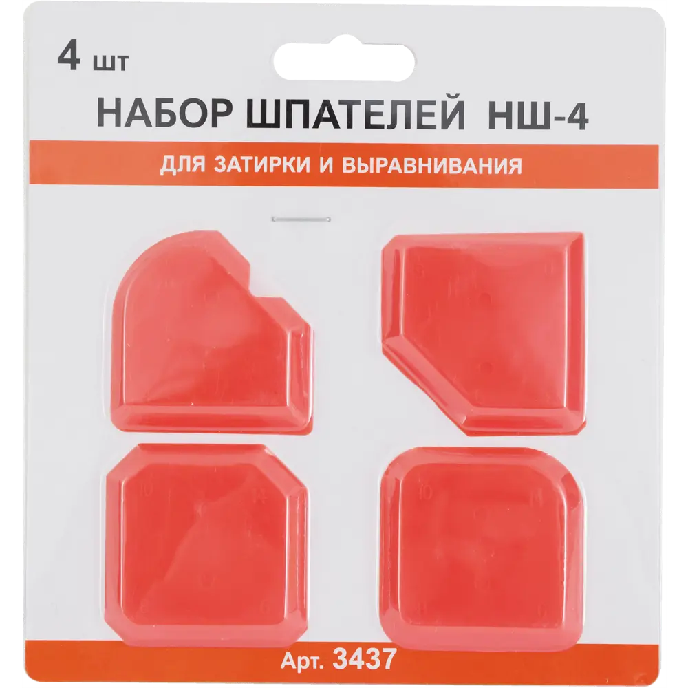 Набор шпателей НШ-4 для выравнивания межплиточных швов 4 шт. 84729265 STLM-2069112 Santreyd  - Вид №1