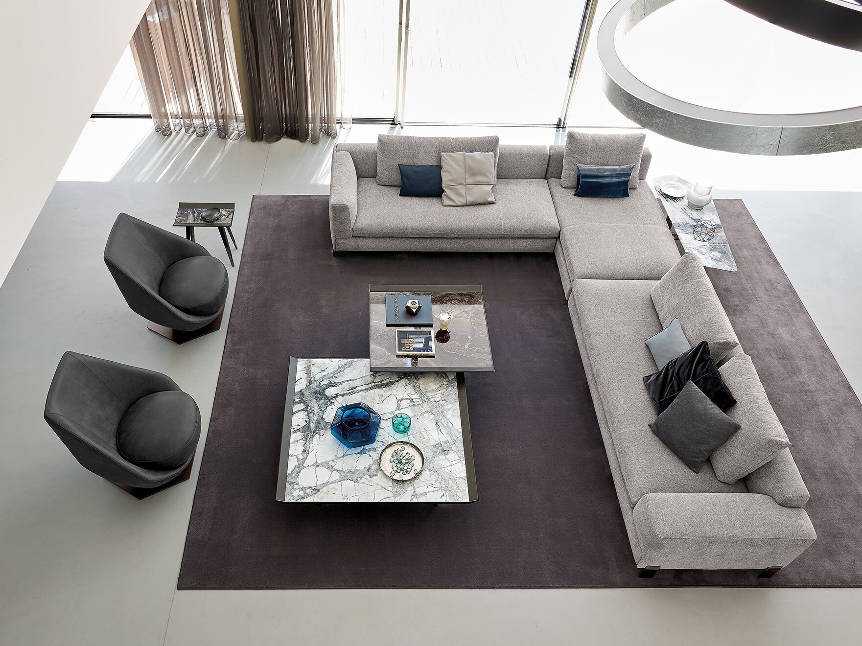 3-местный тканевый диван Arketipo BROWN SUGAR ARCH-00058205 - Вид №5