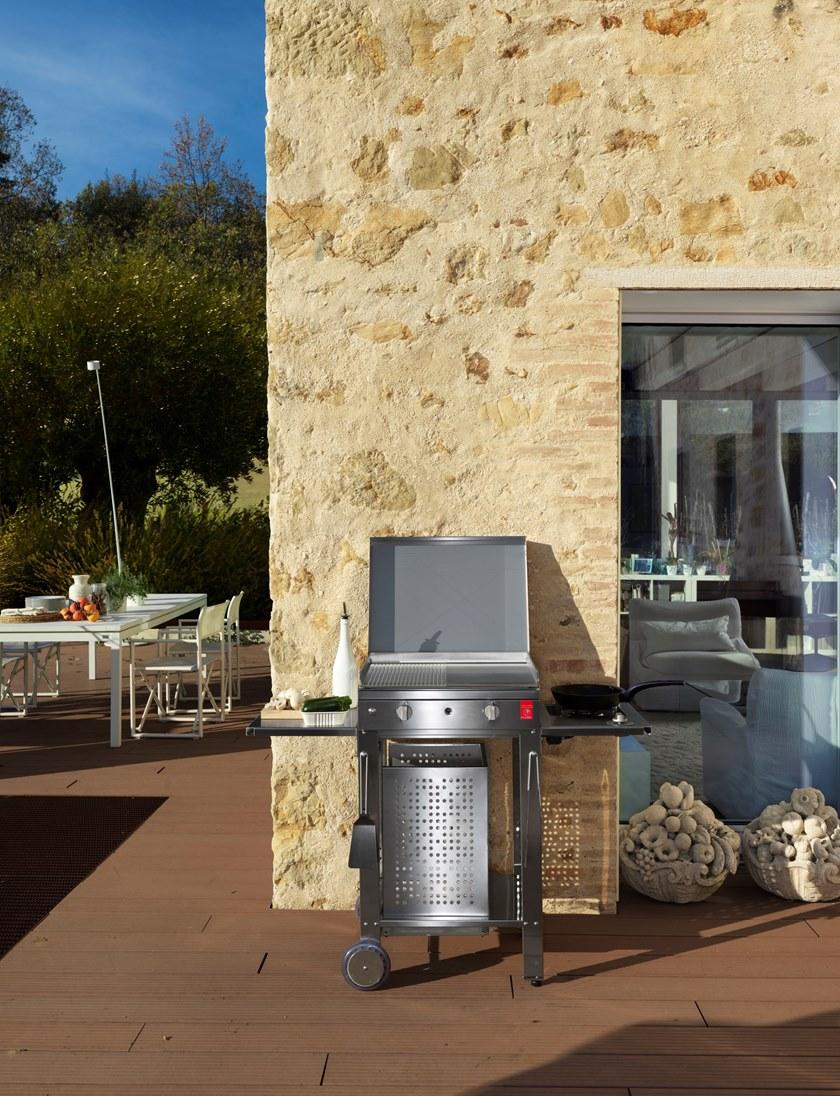 PLA.NET Outdoor Cooking Газовый барбекю из нержавеющей стали Chef sun-id-1492512 - Вид №5