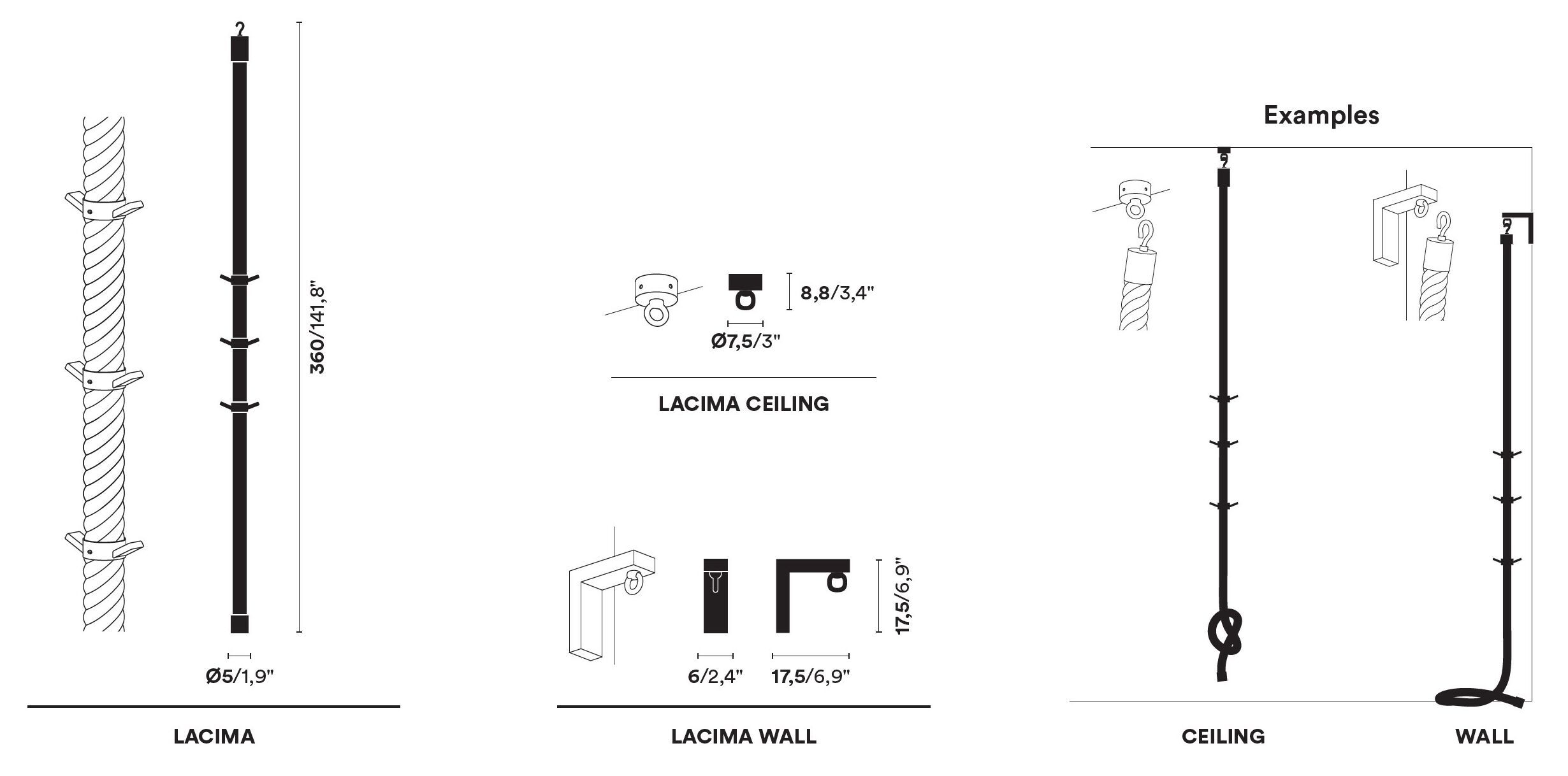 Веревочная вешалка Opinion Ciatti LA CIMA ARCH-00114095 - Вид №7