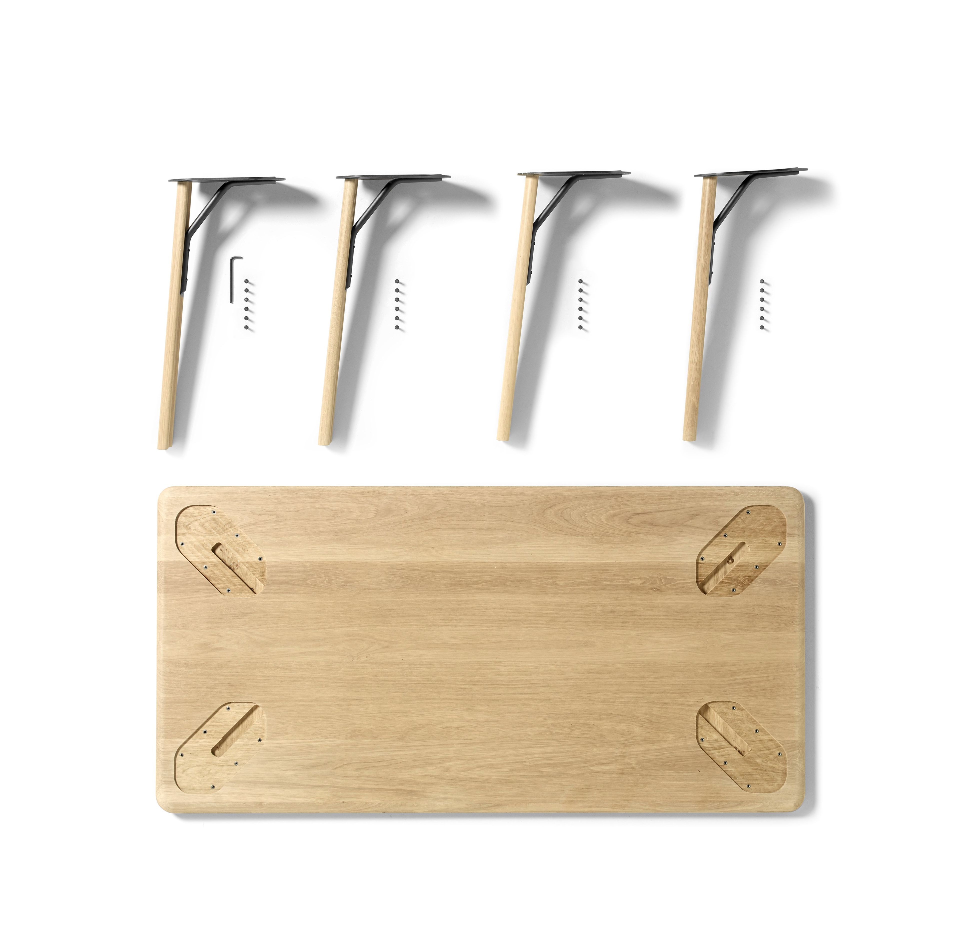 Деревянный прямоугольный стол ALKI Kea ARCH-00076630 - Вид №4