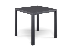 Стальной квадратный стол