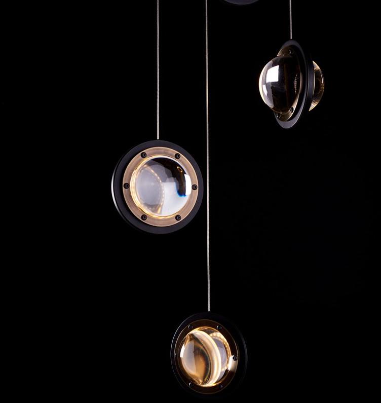 Karice Lighting Светодиодный подвесной светильник из латуни Da vinci sun-id-1467510 - Вид №7