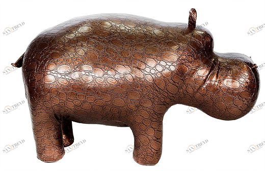 Пуф "Бегемот" мини темное золото EUROSON БЕГЕМОТ, ЖИВОТНЫЕ 125945 Золото 