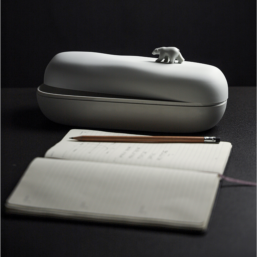 QL10342-WH Органайзер polar bear iceberg Qualy  - Вид №2