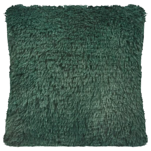 Подушка Искусственный мех 40x40 см цвет изумрудный 82745294 STLM-2110236