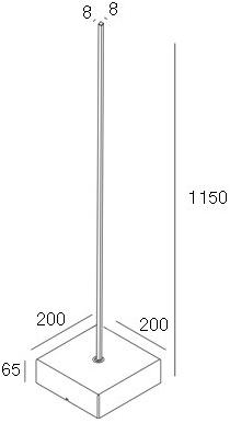 DGA Светодиодный торшер sun-id-1498331 - Вид №5