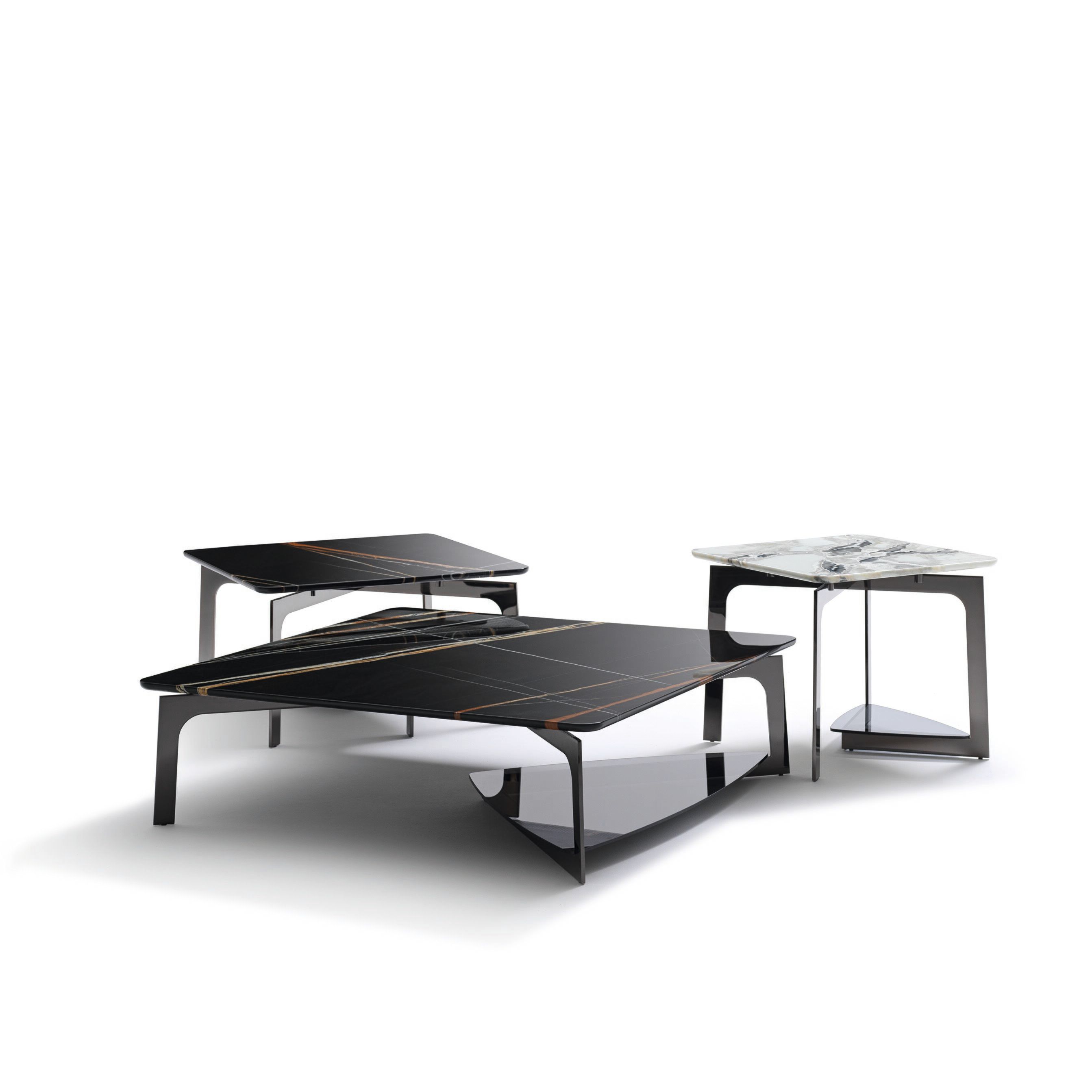 Квадратный журнальный столик с мраморной столешницей CEPPI Evergreen ARCH-00057419 - Вид №1