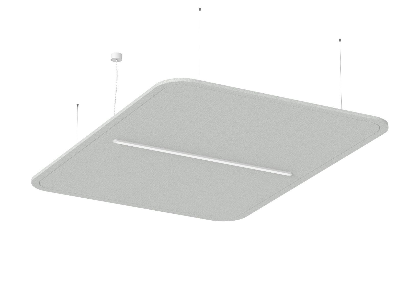 Рециркулированный любимчик Dimmable акустический подвесной светильник PROLICHT Acoustic ARCH-00092503