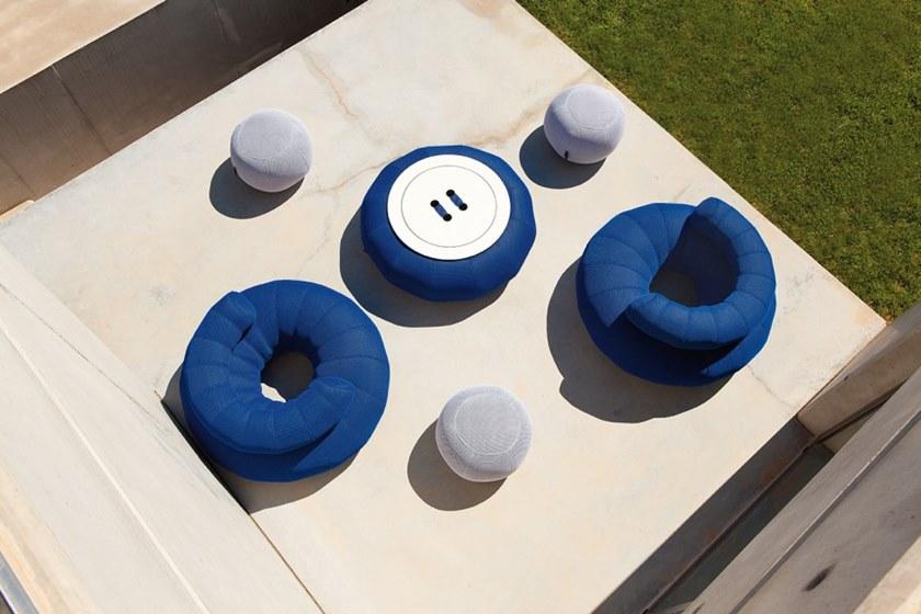 OGO Низкий круглый садовый столик Don out sun-id-1455910 - Вид №2