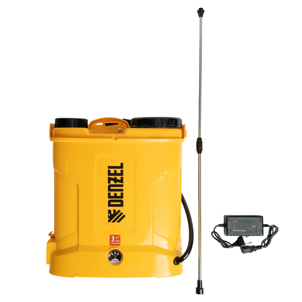 Ранцевый аккумуляторный опрыскиватель Denzel DP-10LA с зарядным устройством 89419329 STLM-1567259 - Вид №1