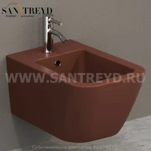 STS10MT Биде подвесное STONE Ceramica Globo