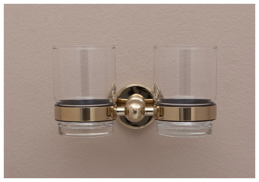 Стакан Aquanet 4684D, золото (двойной) 4600 - Вид №2