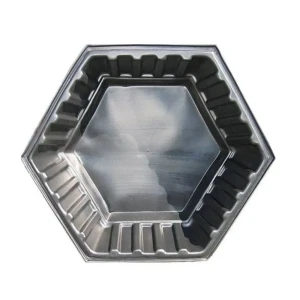 Клумба садовая Ромб малый 50x50x26 см цвет черный 87620865 STLM-2151013