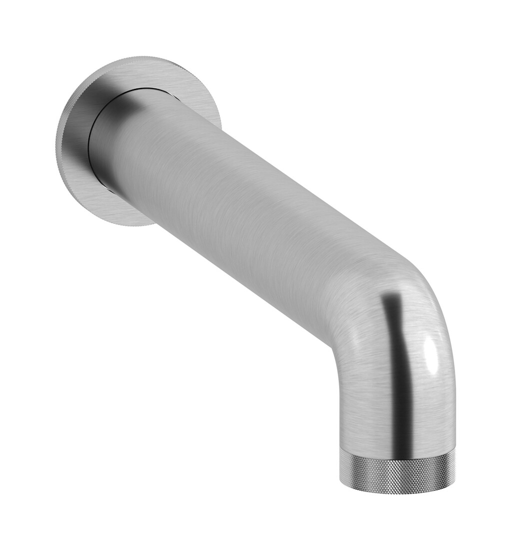 Настенный излив WE ARE IB b2327ss_23 Brushed Nickel Bold
