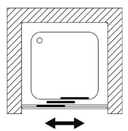 B6757ULUTR America Сollection душевая зона  Samo 41251 - Вид №1