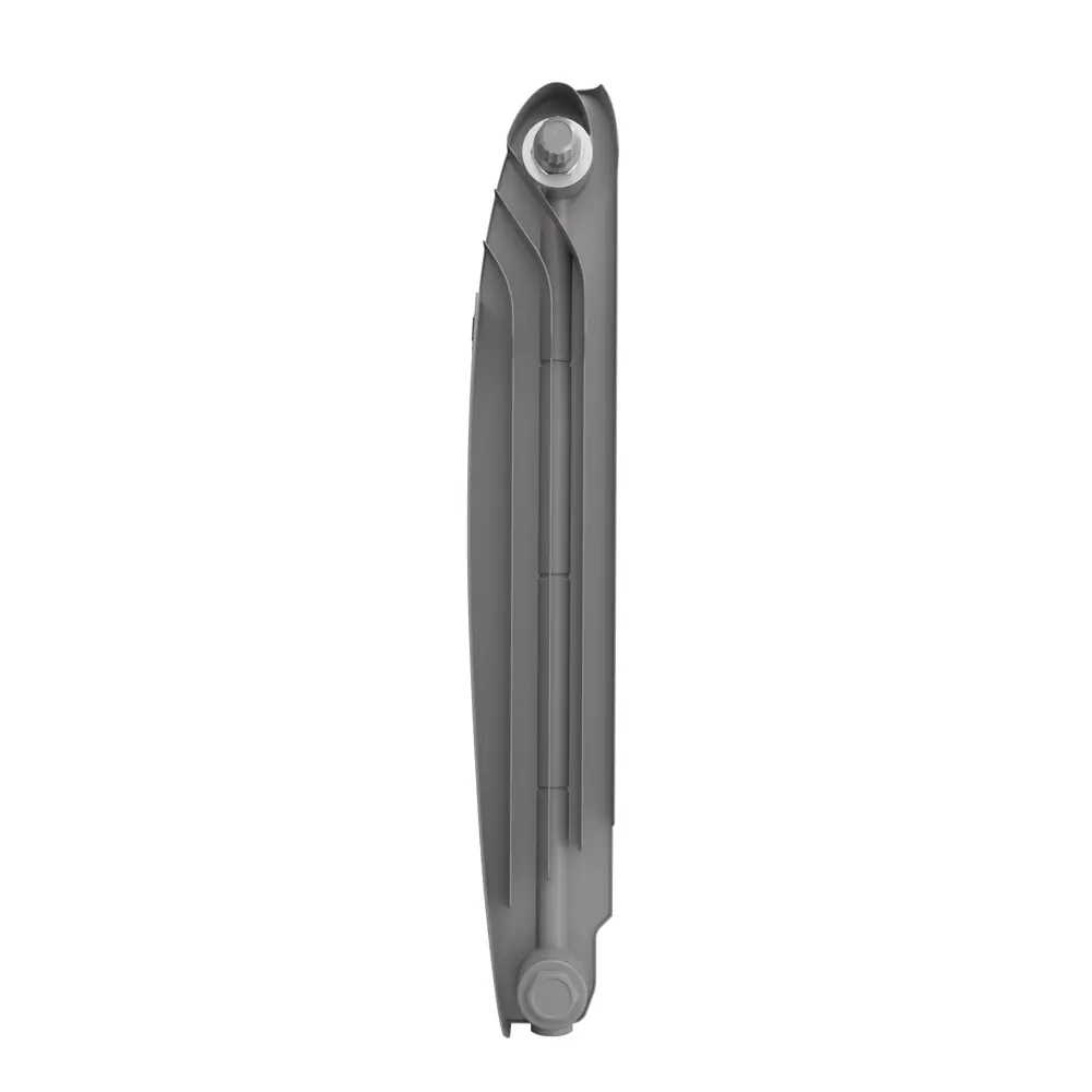 Радиатор секционный Royal Thermo Biliner 500/87 6 секций нижнее подключение биметалл серый 89391439 STLM-2112011 Отсутствует - Вид №2